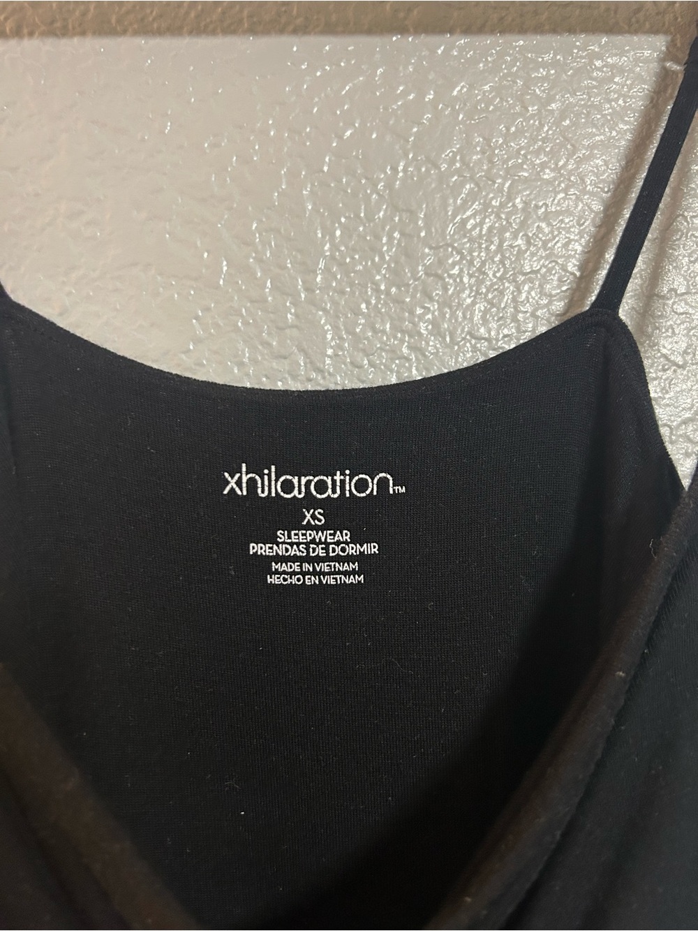 Women’s Xhilaration black sleepwear bodysuit size XS - Picture 3 of 4
